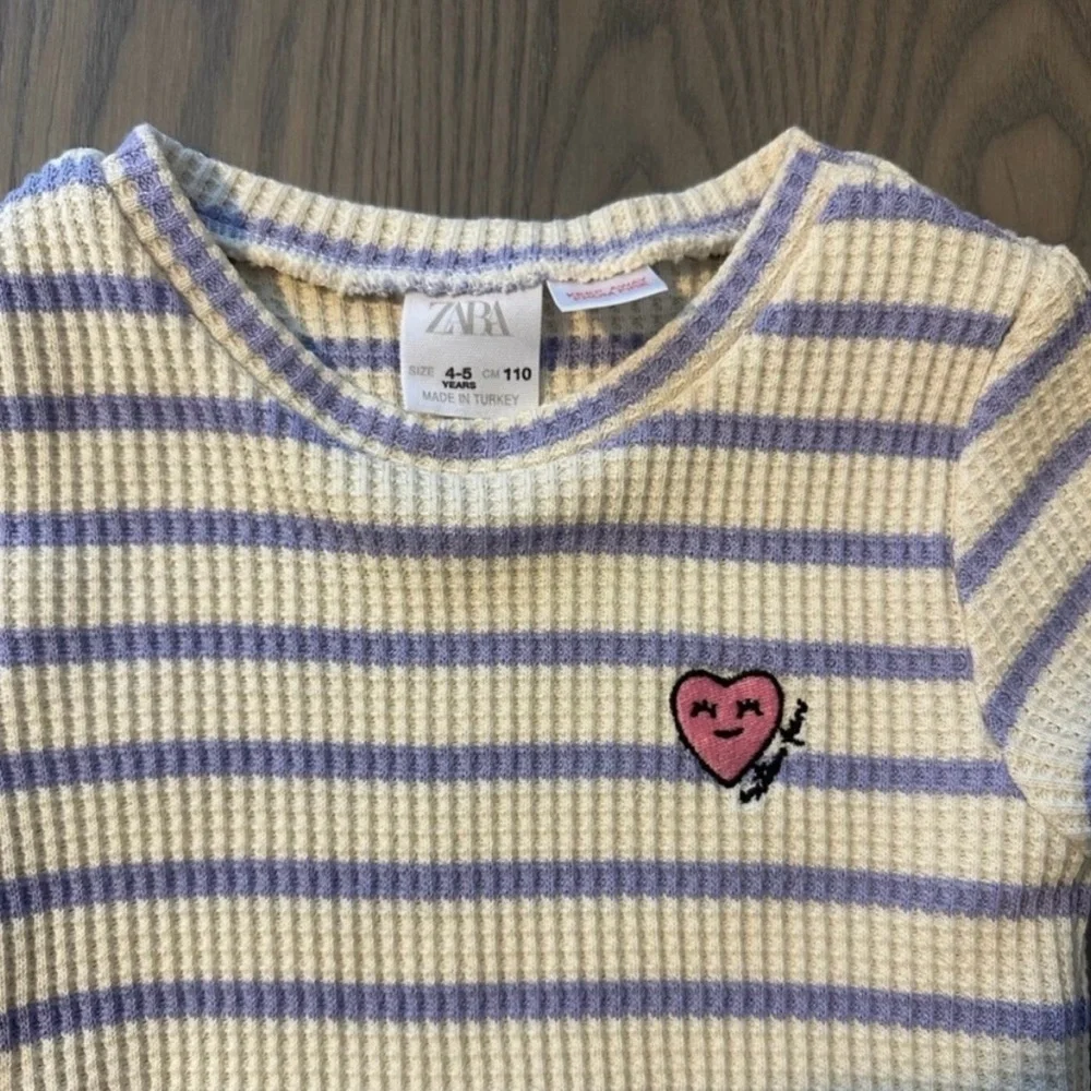 ZARA TODDLER GIRL STRIPED KNIT T-SHIRT AND SHORTS NWOT